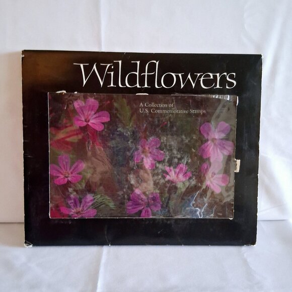 Wildflowers A Collection of U.S. Commemorative Stamps Book - Picture 1 of 10